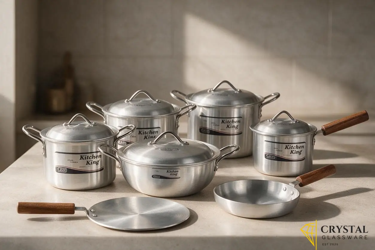 Kitchen king 12-piece Cookware set